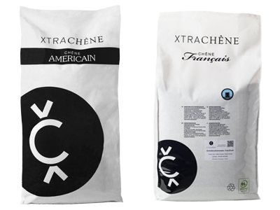 packaging granulats bois oenologique xtrachene